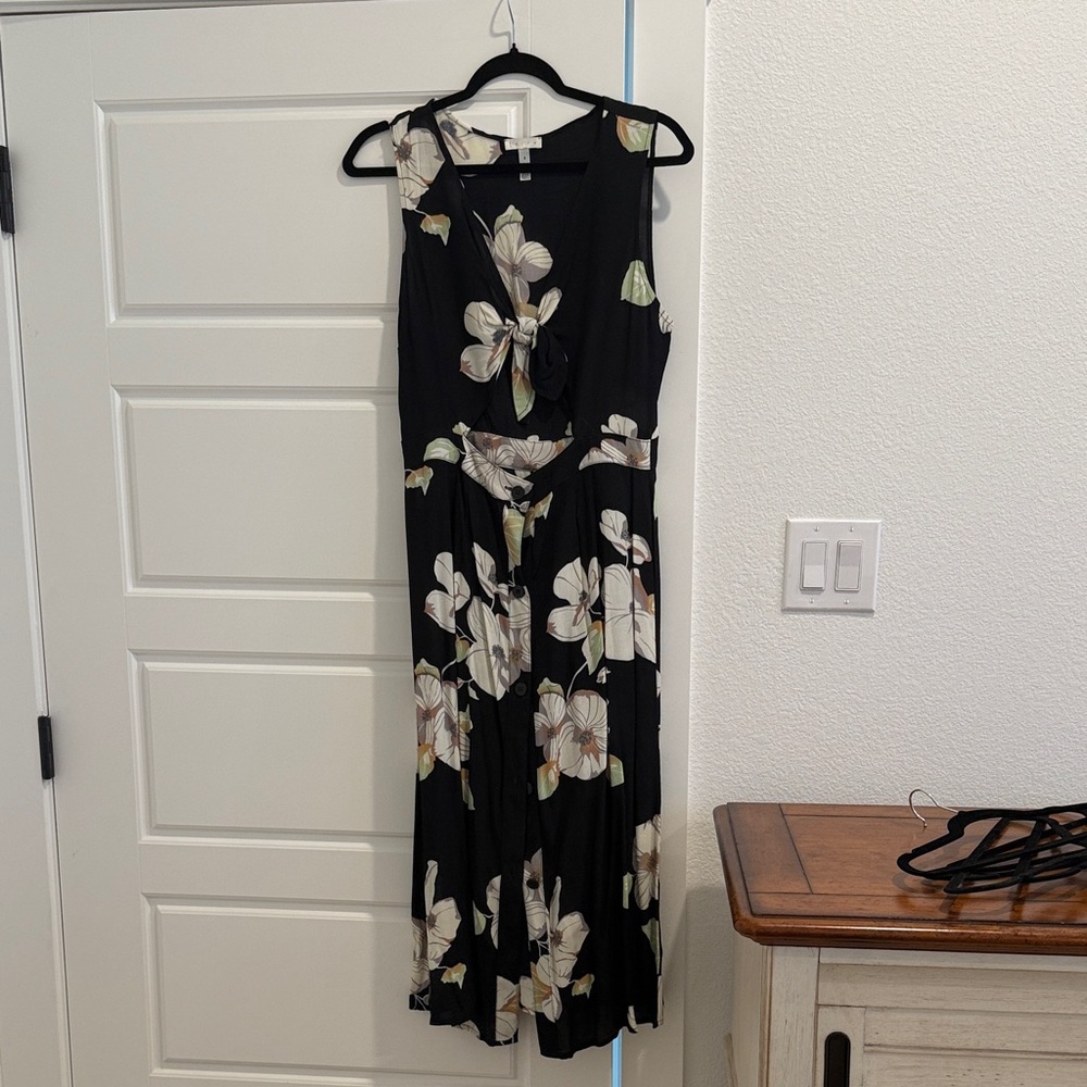 Keith Floral Black dress